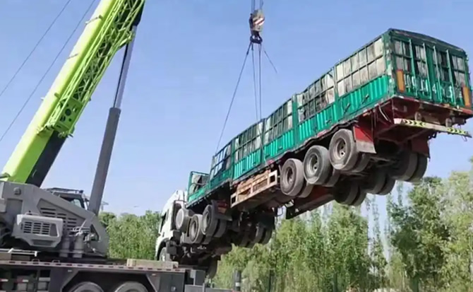 福安道路脱困救援案例